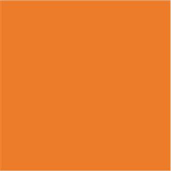 Carré couleur orange